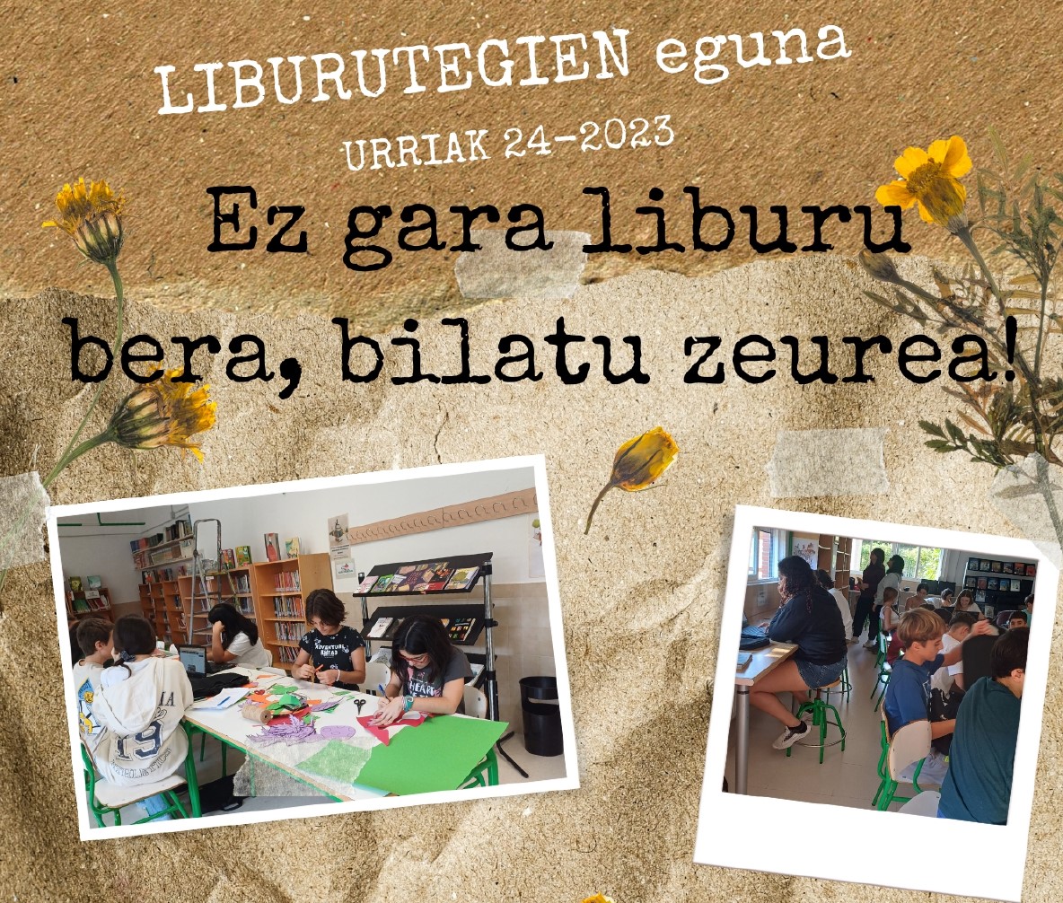 Liburutegiko  I.Lehiaketa: lelorik onenaren sari banaketa.