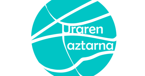 Uraren aztarna proiektuaren logoa.