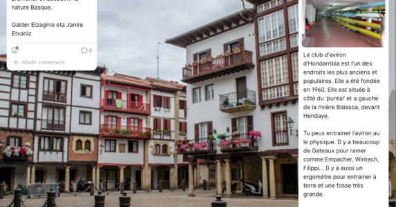 Hondarribia gure ikasleen arabera