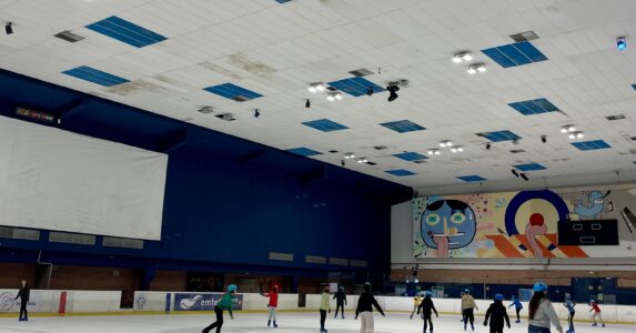 Txuri urdinera patinatzera