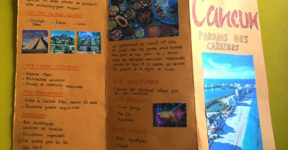 Talaiako frantseseko ikasleek turismo azoka antolatu dute